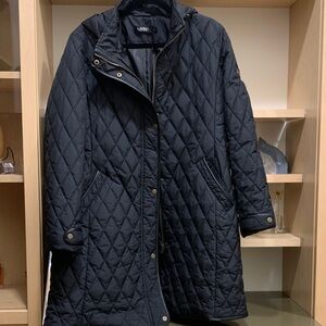 Ralph Lauren Black Quilted Puffer Jacket
